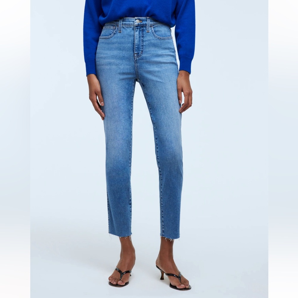 Madewell Stovepipe High Rise Jeans
